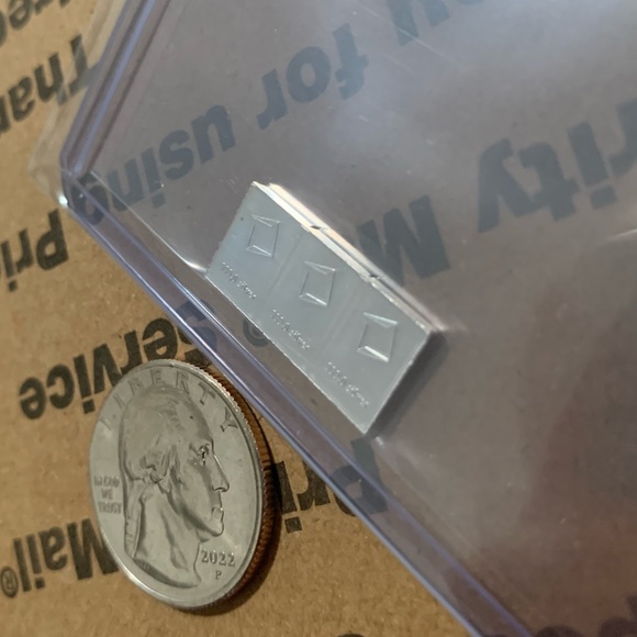 3 Grams Valcambi Suisse Fine Silver FS Bars - Picture 6 of 6